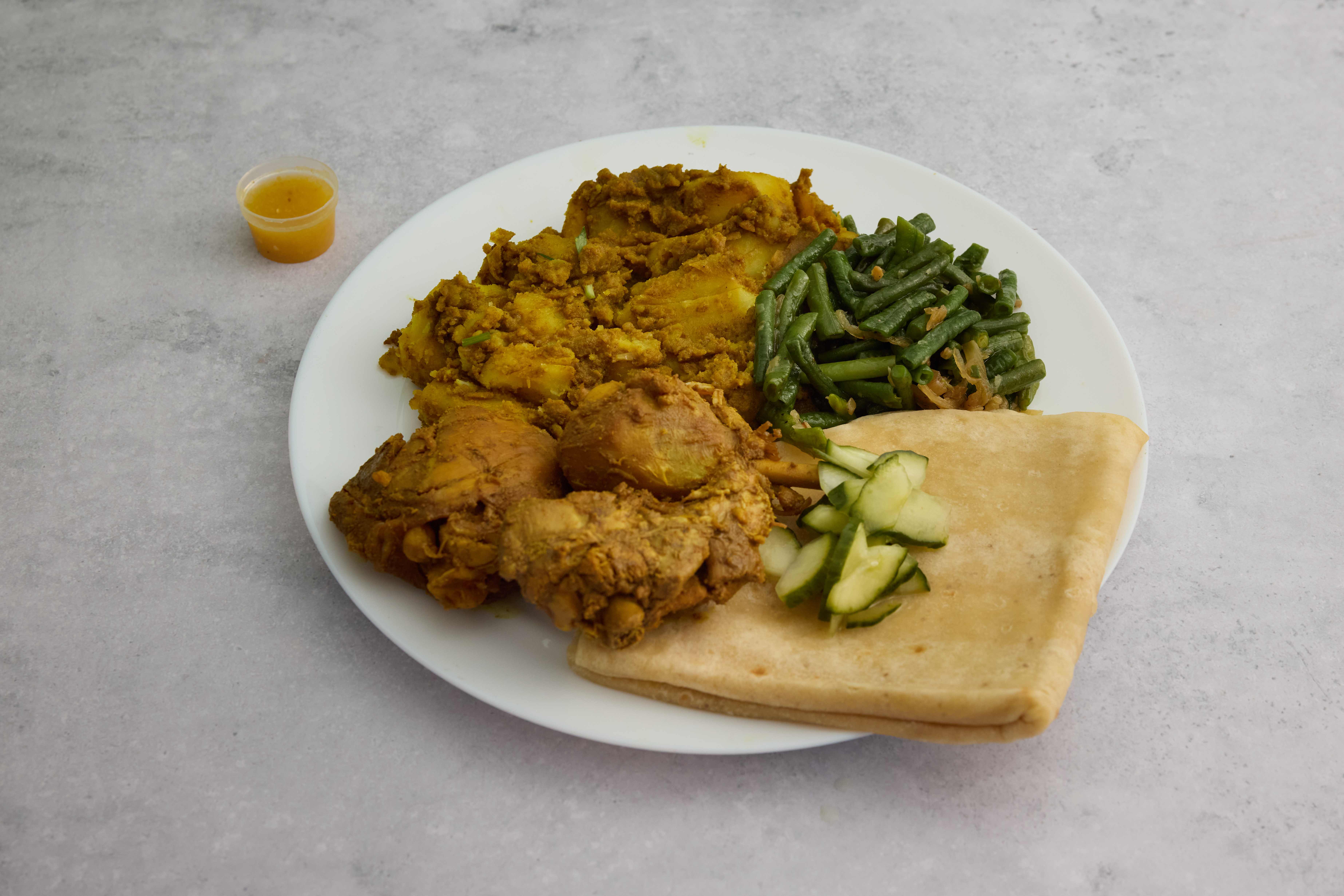 Roti - Surinaamse catering gerecht