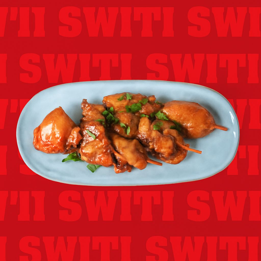 Kipsate met Pindasaus